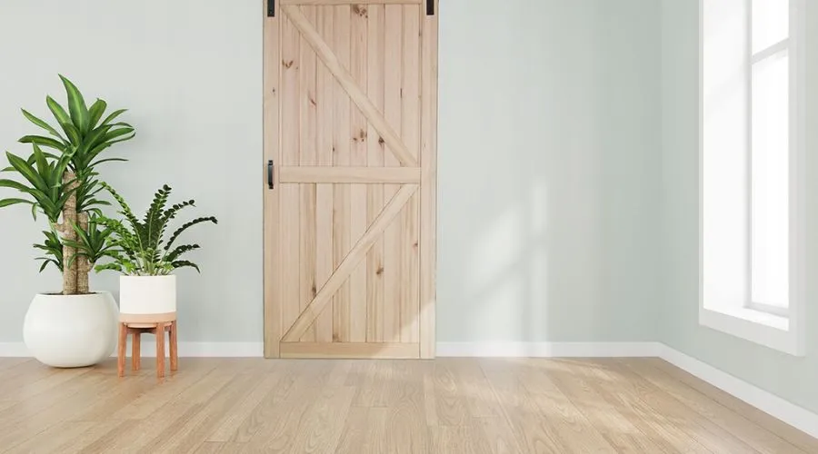 Drzwi Loft Slim Slim Pine + System Przesuwny